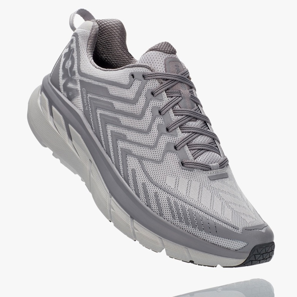 Hoka Silver Clifton